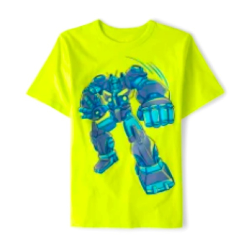 New robot shirt size 14